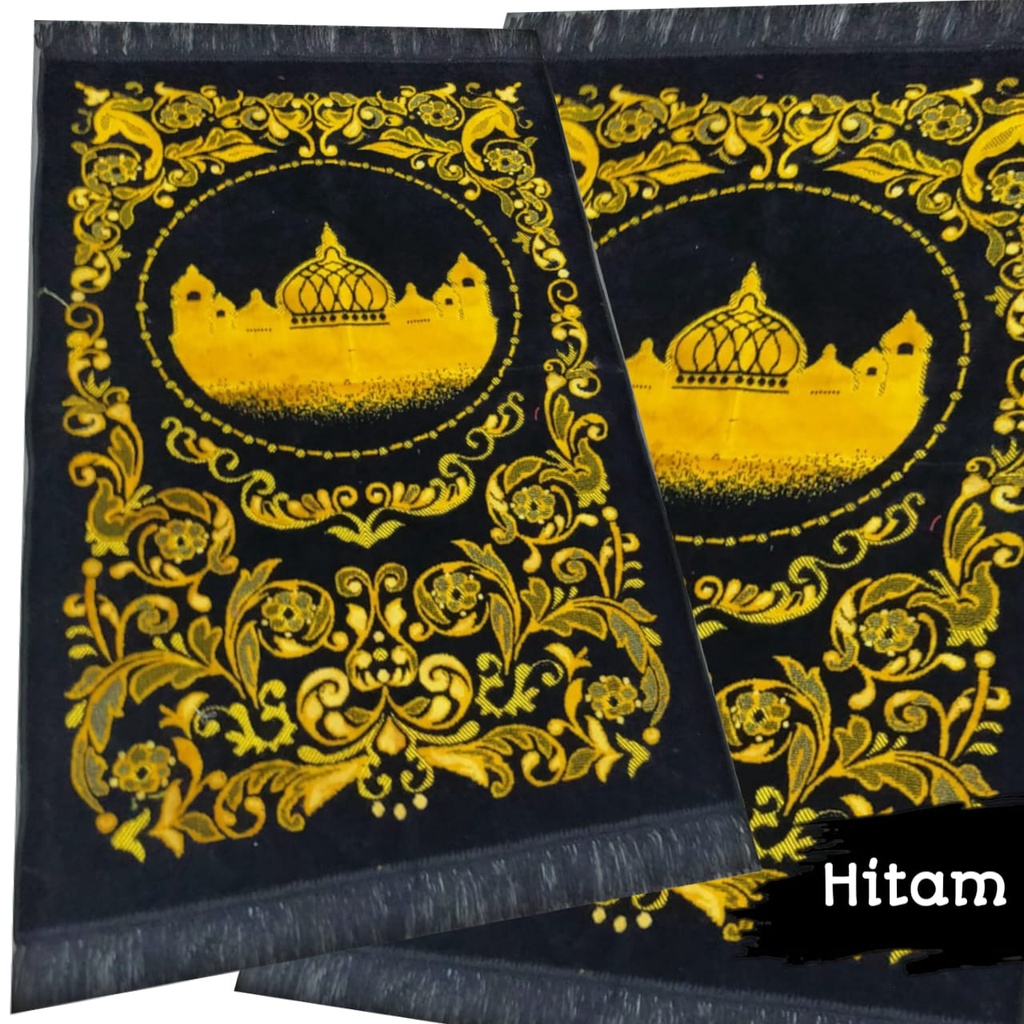 New Arrival Sajadah Turkey Nurtex Beludru Empuk Tebal Kameh.co