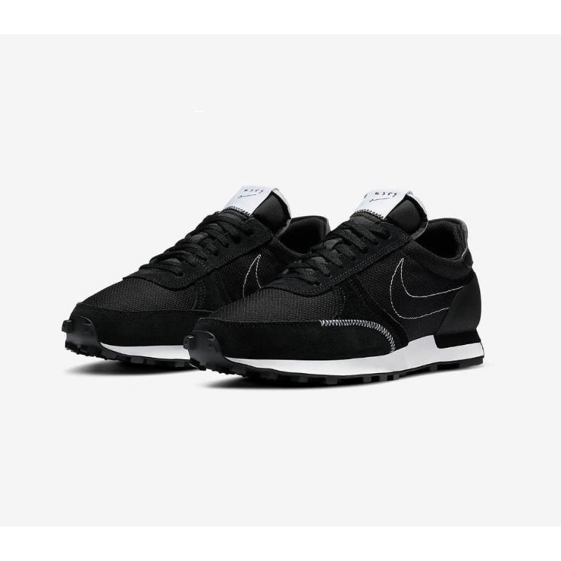 SNEAKERS PRIA WANITA NIKE DAYBREAK BLACK/WHITE ORIGINAL