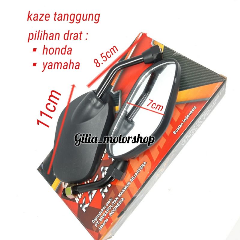 Spion Motor Spion Model Kaze Spion Kaca kaze Standar Tangkai Pendek