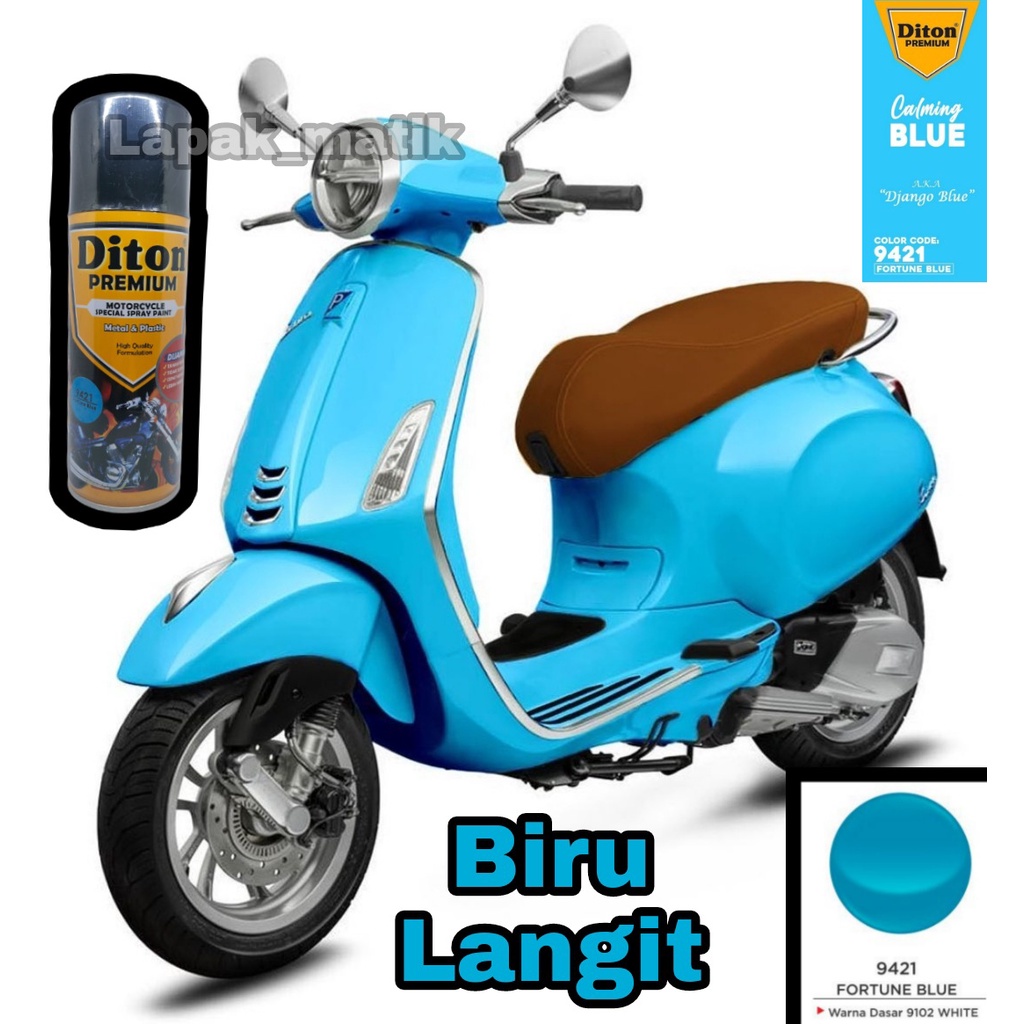 Pilok DITON PREMIUM BIRU LANGIT FORTUNE BLUE 9421 400ml