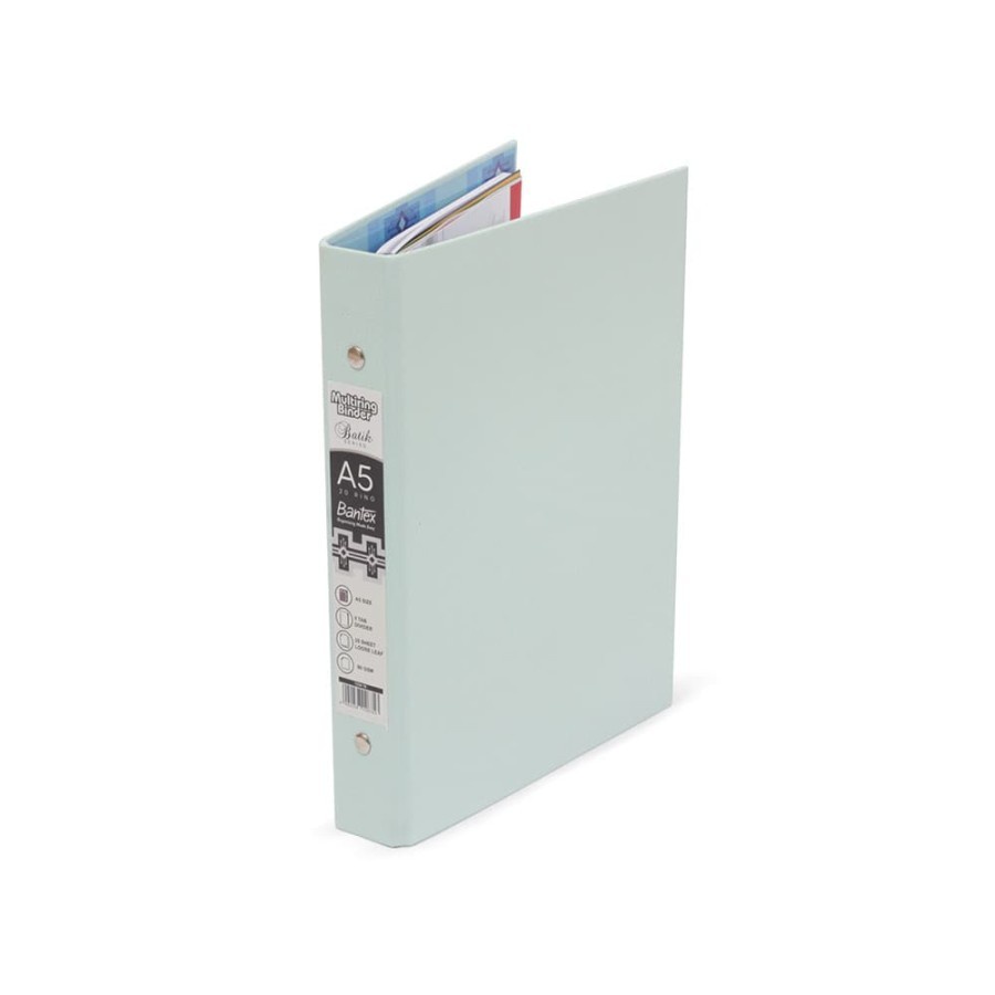 Bantex A5 PP Multi Ring Binder 20 Hole 1334