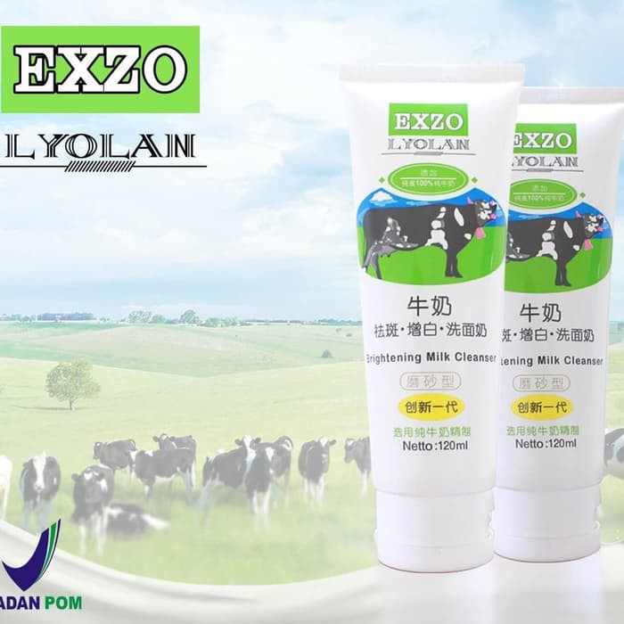 RR LYOLAN WHITENING MILK CLEANSER BPOM Limited Oke
