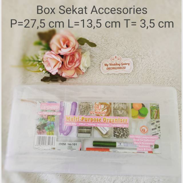 

Box sekat acceroies Gunindo