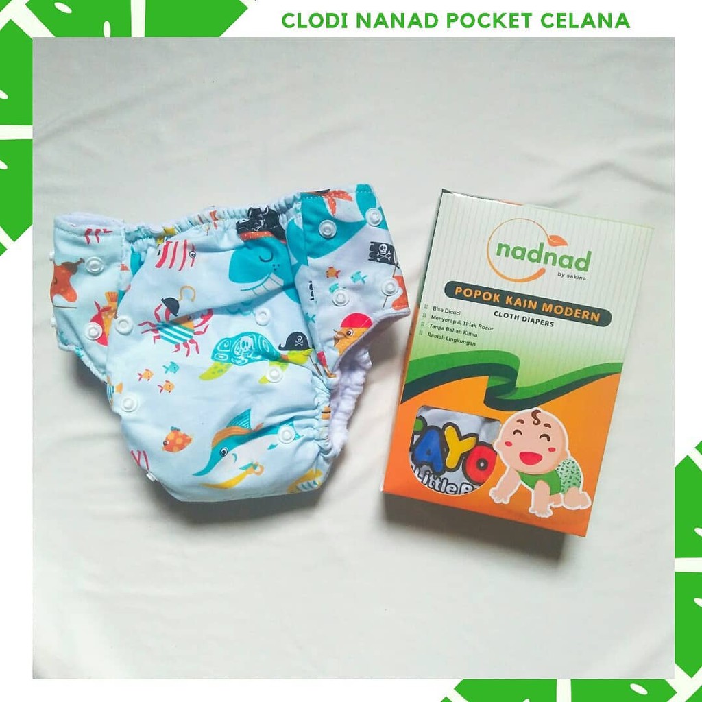 clodi popok kain/ clodi pocket pant NADNAD/ CLODI POCKET