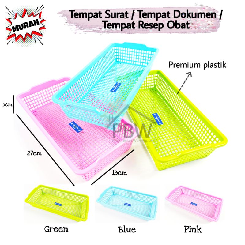 Jual Keranjang Serbaguna Mini Tempat Surat Tempat Dokumen Xs Lucky Star Tempat Resep Obat