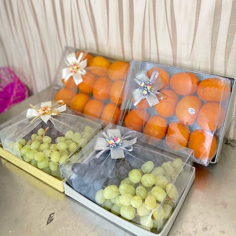 Jual Hantaran Pernikahan Parcel Buah/Parcel Buah Kemasan Mika/Parcel