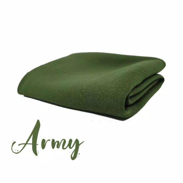 HIJAB BERGO MARYAM | diamond stretch-Army