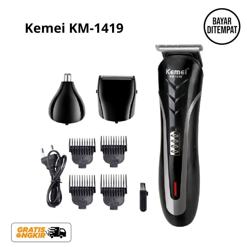 COD kemei hair clipper km-1407 cukuran rambut,kumis,jenggot,bulu hidung CUKURAN KEMEI km-1407 TERMURAH