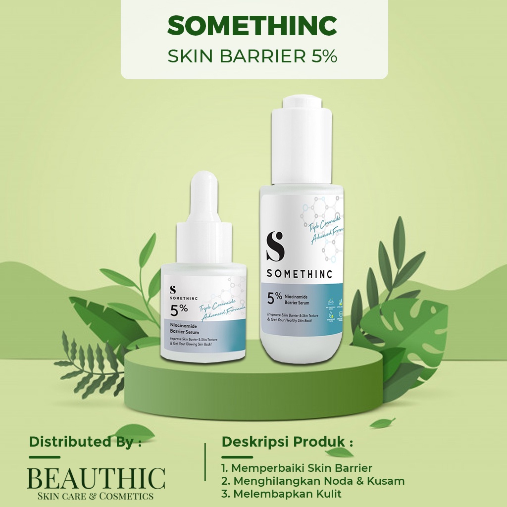 SOMETHINC NIACINAMIDE 5% 10% SKIN BARRIER SERUM