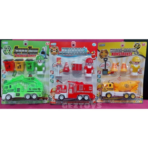 MT40 - Mainan Truk Proyek dan Orang  Aliance Truck MT 40