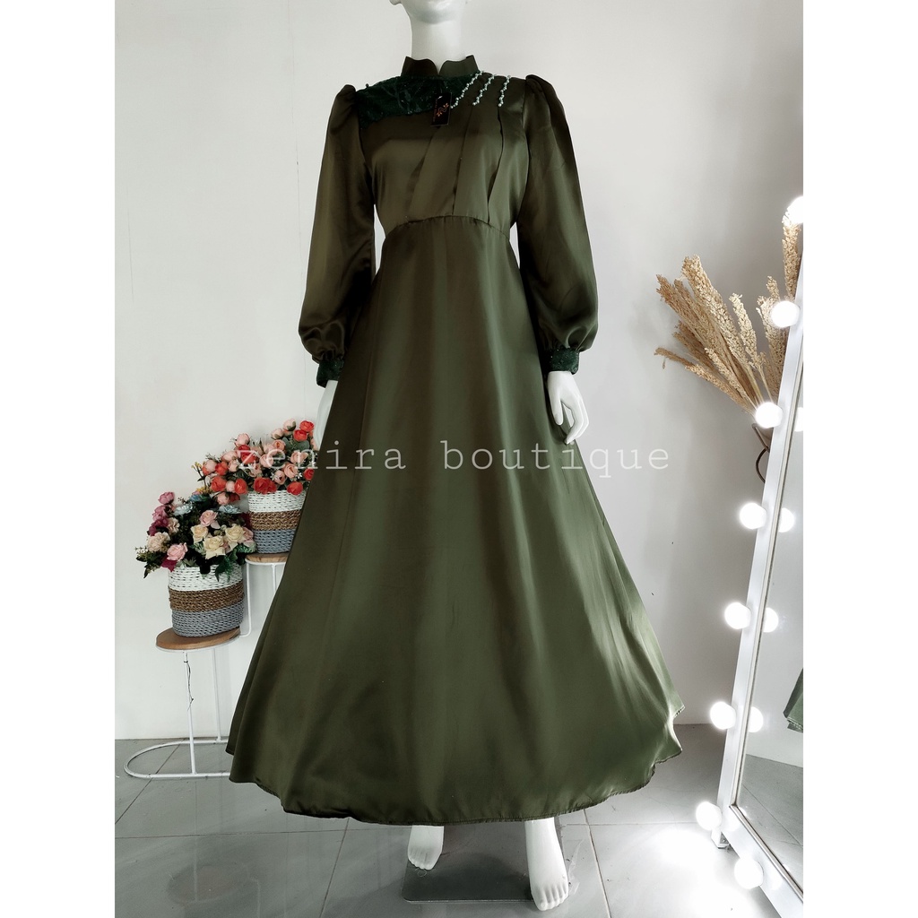 HAVANA DRESS draperi berpayet / baju pesta kondangan / lamaran couple / gaun wisuda