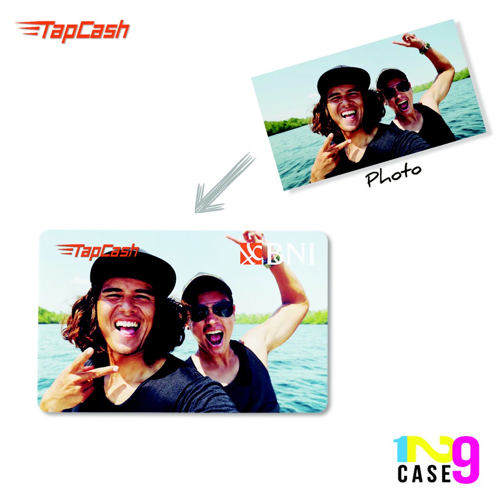 Custom BNI TAPCASH 1 Sisi Gambar Bebas Kualitas Terbaik