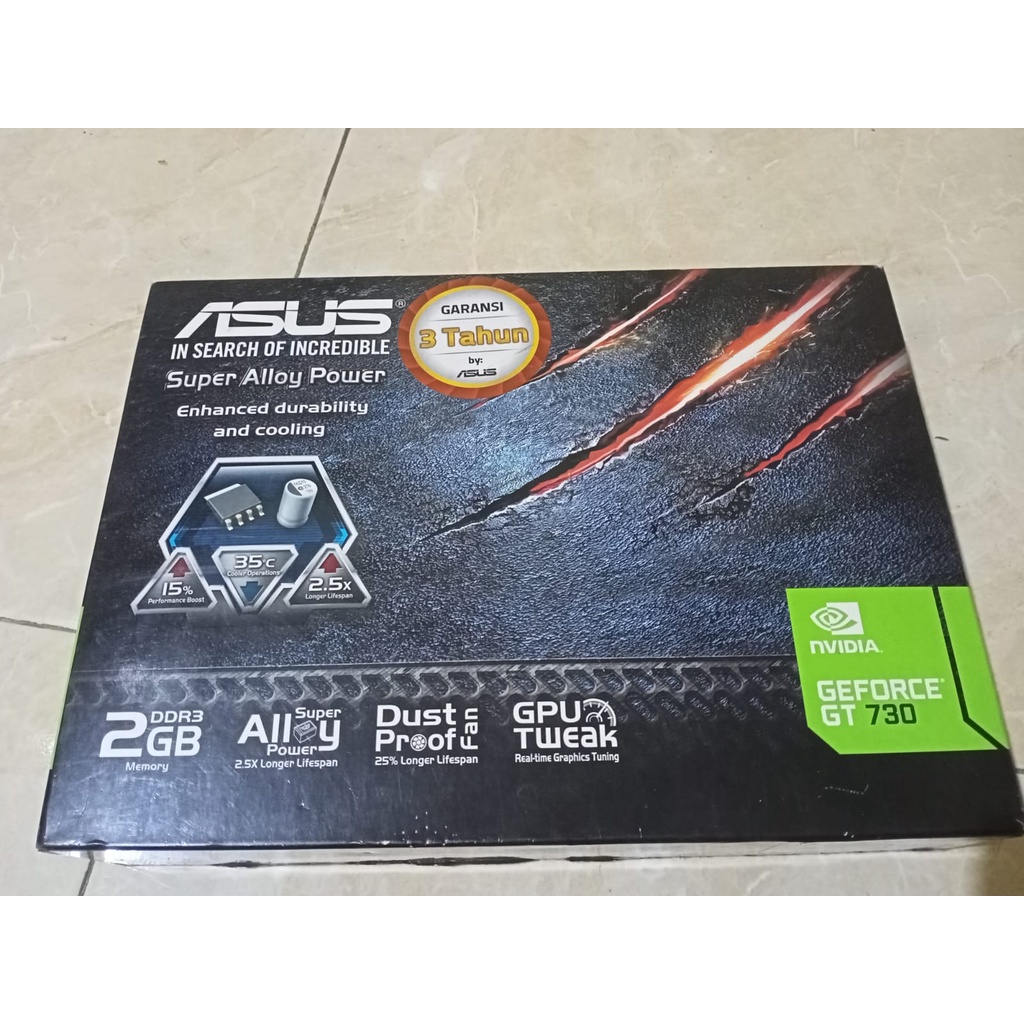 VGA Card ASUS GT 730/GDDR3/Memory 2GB (Barang Bekas)