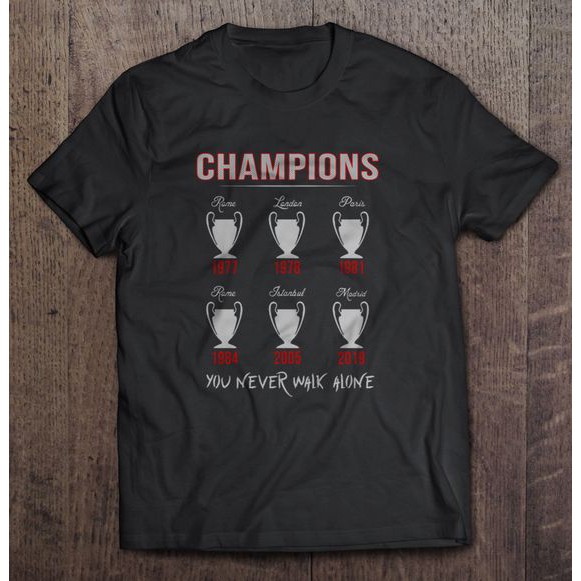 KAOS BIG SIZE CHAMPIONS YNWA TERMURAH 2XL 3XL 4XL 5XL JUMBO UNISEX