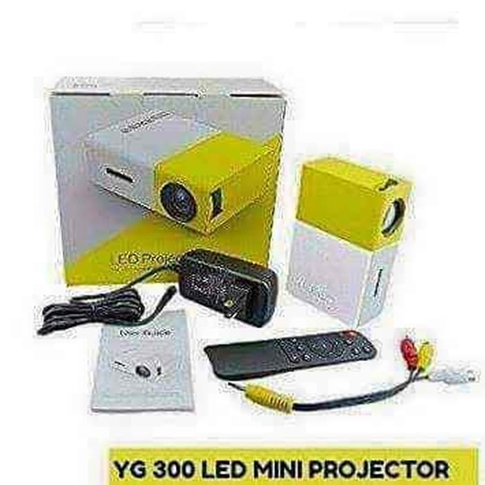 Mini Proyektor LED YG300 / YG-300 / YG 300 LCD Portable Projector Home