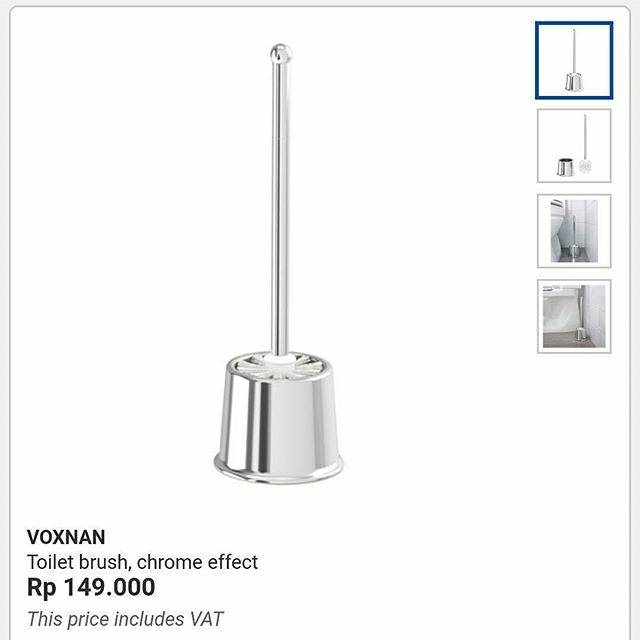 Sikat toilet voxman ikea ex display