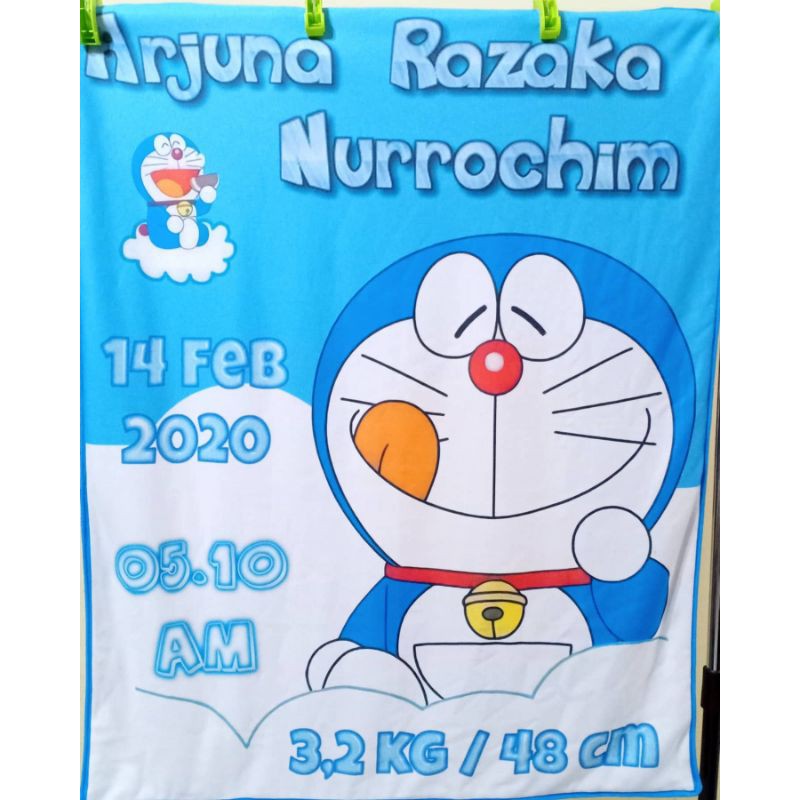 Selimut Bedcover Bayi Doraemon