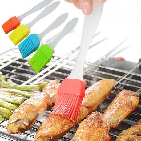 Kuas Minyak Silikon Mentega Silicone Brush Baking Tools Panggang Cooking Brush Roti Barbeque Koas Silikon