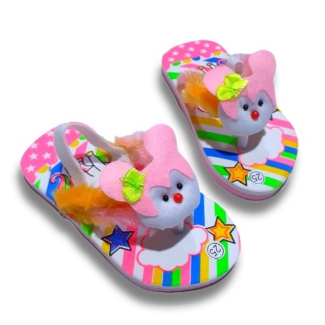 Sandal Bayi Motif Boneka Micky Terbaru Lucu