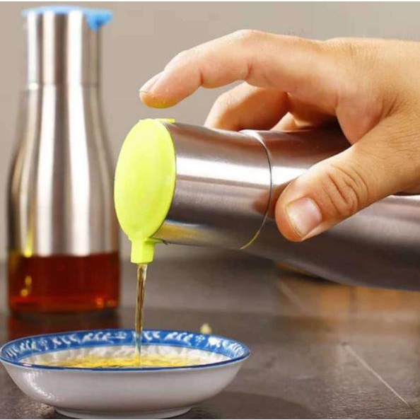 ✪ Botol Minyak 2 Sisi / Botol Minyak Antik lapis Stainless / Botol Minya ❉