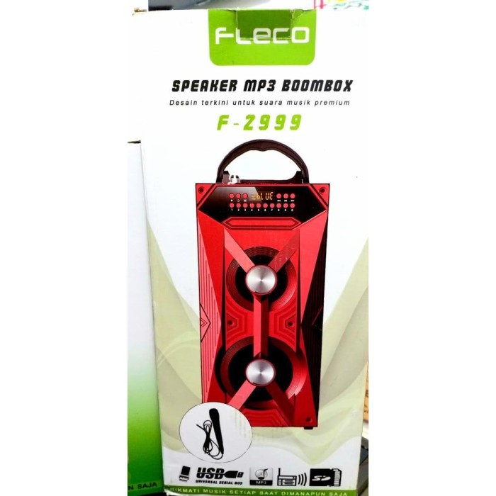 Speaker bluetooth Fleco F-2999 Speaker Digital Multimedia