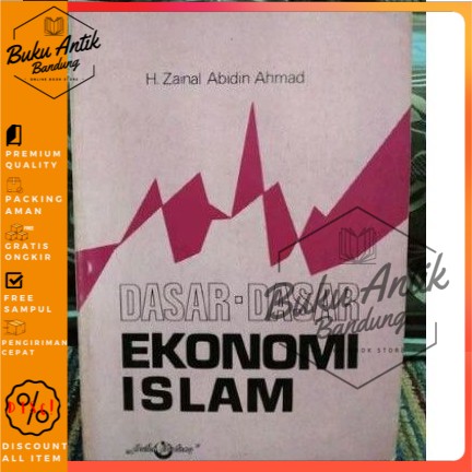 Buku Dasar Dasar Ekonomi Islam Zainal Abidin Ahmad