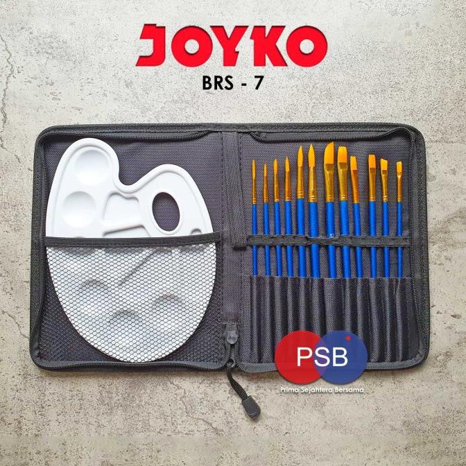 

TERMURAH Joyko Art Brush Set BRS-7 / Alat lukis set/CAT AKRILIK SET/CAT AKRILIK SET 24 WARNA/CAT AKRILIK PASTEL/CAT AIR/CAT AIR LUKIS SET/CAT AIR GIOTTO/KUAS LUKIS 1 SET/KUAS LUKIS KECIL/KUAS LUKIS LENGKAP/KANVAS LUKIS/KANVAS LUKIS SKETSA/KANVAS LUKIS