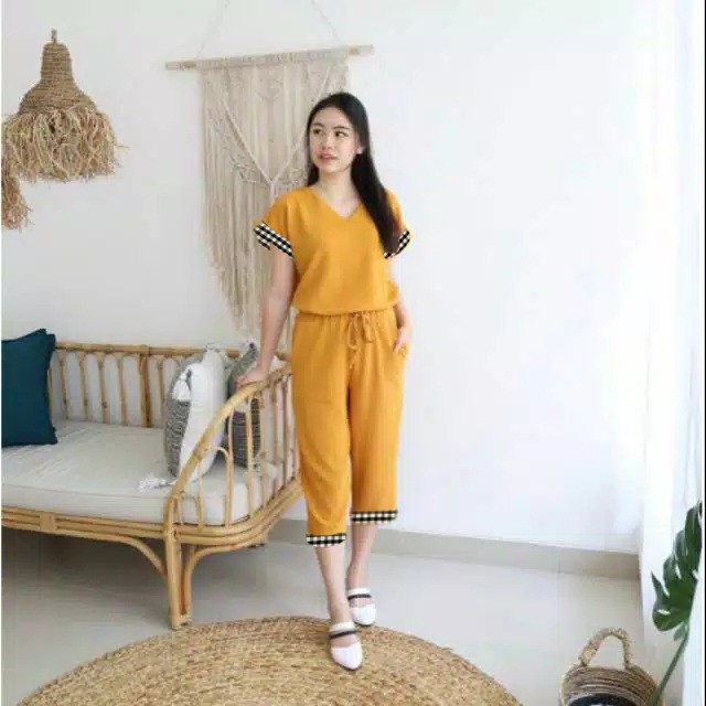 BDG_STYLE (COD) SET BLACK PINK WANITA-SETELAN WANITA SANTAI -SET WANITA KEKINIAN -SET TERBARU