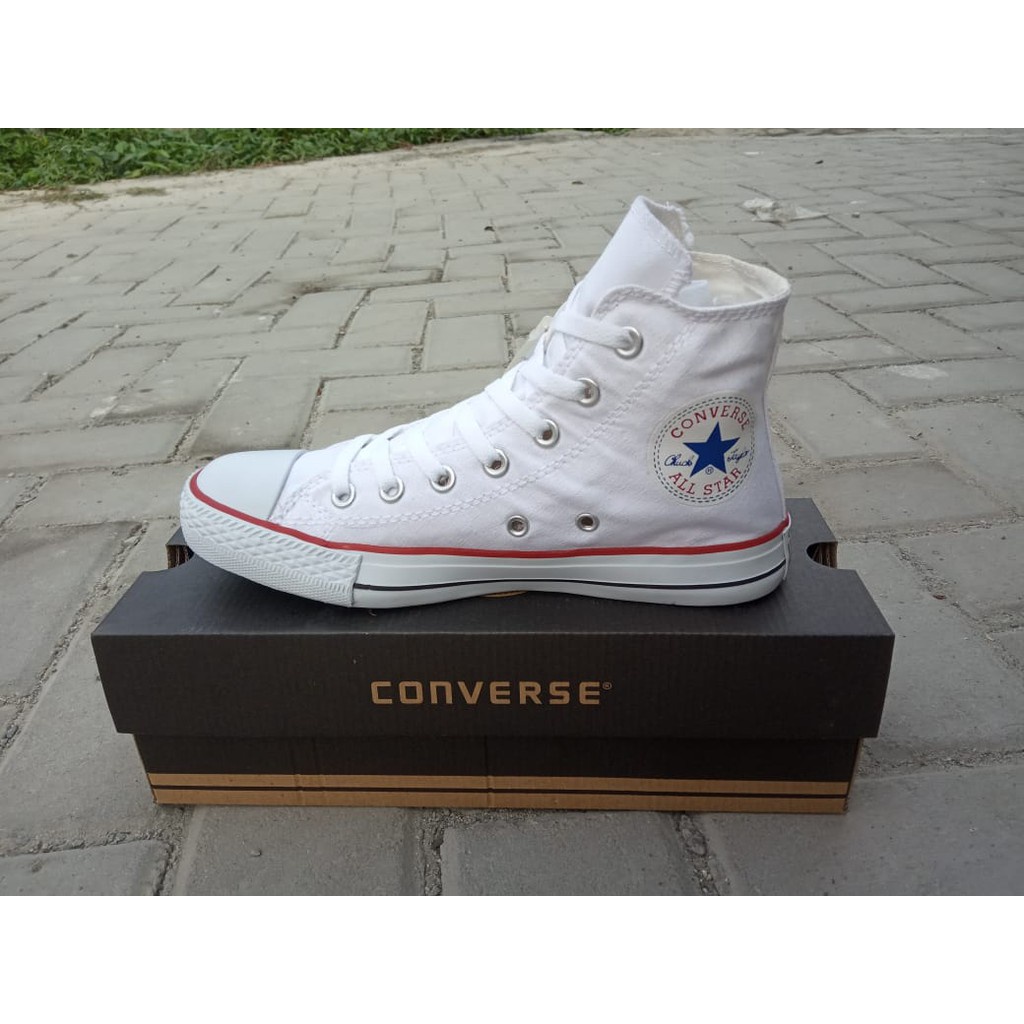 Converse All Star Sepatu Sekolah Pria Wanita Anak Sd Smp Sma Kuliah Nb Tali Full Hitam M1 Termurah