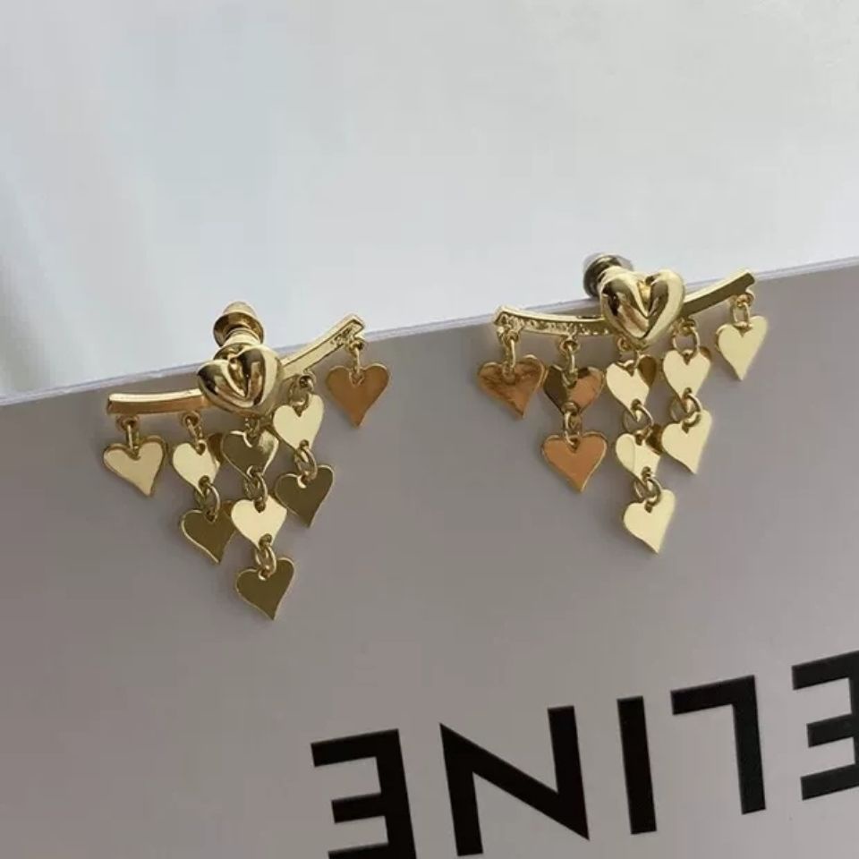 Anting Rumbai Bahan Titanium Steel Gaya Korea