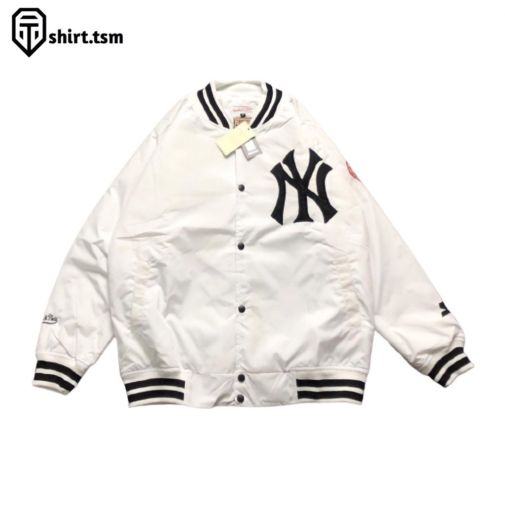 Jaket Bomber Varsity NY Yankees Original Full Bordir