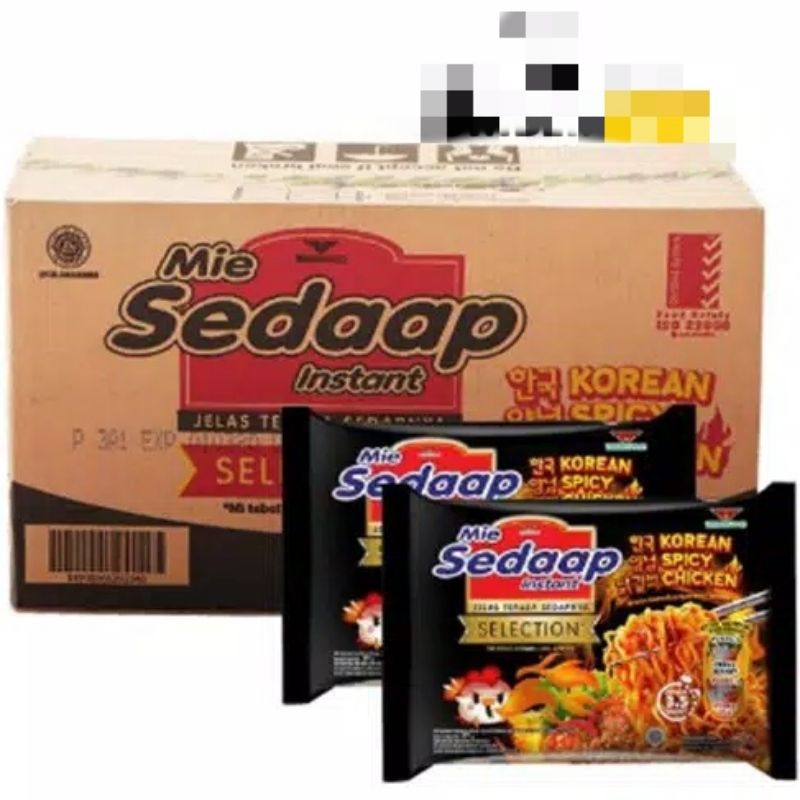 

Mie Sedaap goreng selection 91 gr isi 40 bks