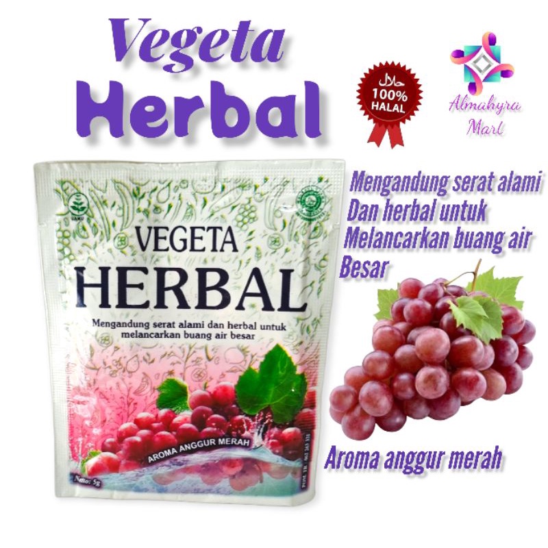 Vegeta herbal untuk sembelit