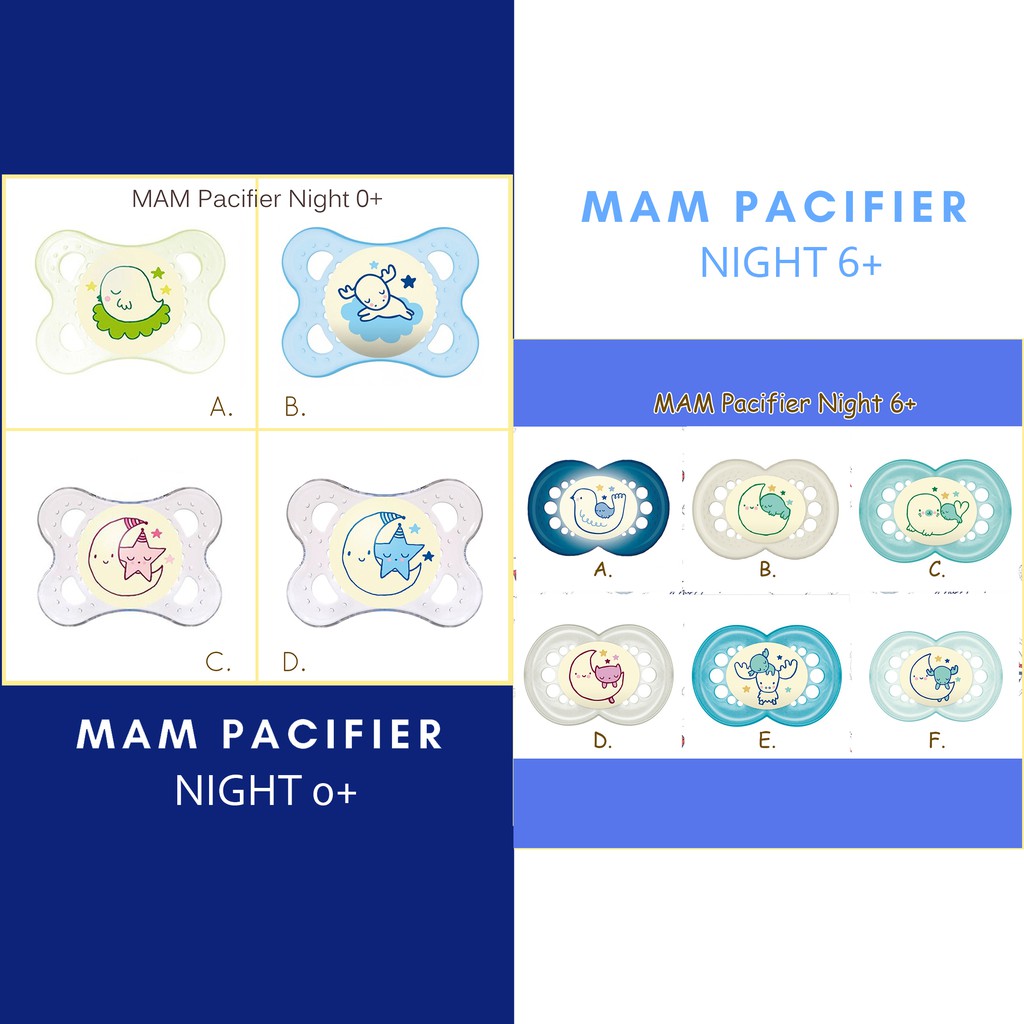 mam glow in the dark dummy 12 months