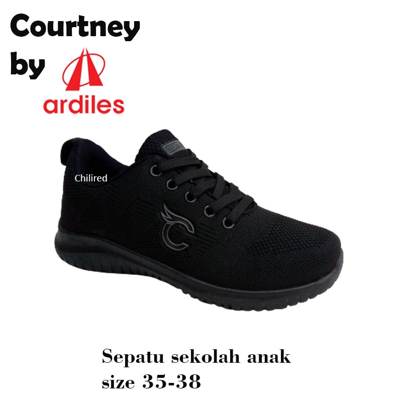 PROMO Sepatu sekolah Ardiles Courtney / Sepatu Anak-anak / Sepatu Sekolah Anak / Sepatu Hitam Polos / Sepatu Sekolah / Fashion Anak-anak/Sepatu Courtney/Sepatu Ardiles