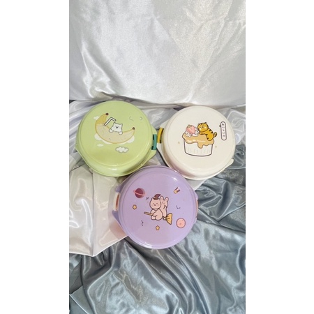 Lunchbox Anak dan Dewasa PREMIUM FREE SENDOK GARPU / Kotak Makan Anak / Tempat Makan Kotak Bekal