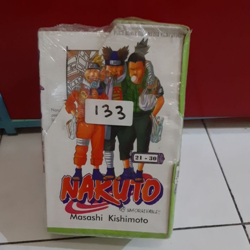 boxset komik naruto vol 21-30