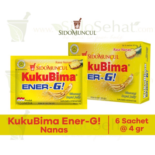 

KukuBima Ener-G! Rasa Nanas - Energi drink