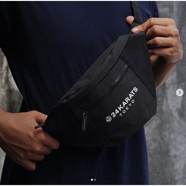24KARATS Waist Bag (Black)