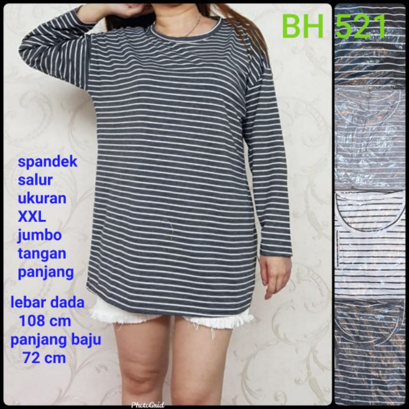 Meygrosir Spandek salur tgn pjg jumbo uk XXL