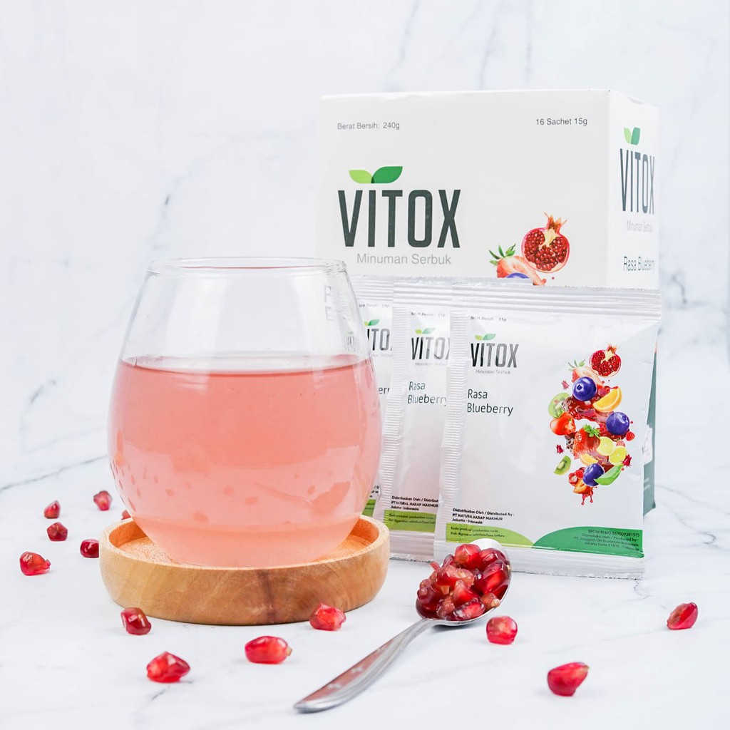 Vitox 1BOX ( BPOM ) FIBER DIET SLIMMING DETOX PELANSING ALAMI utk menurukan berat badan