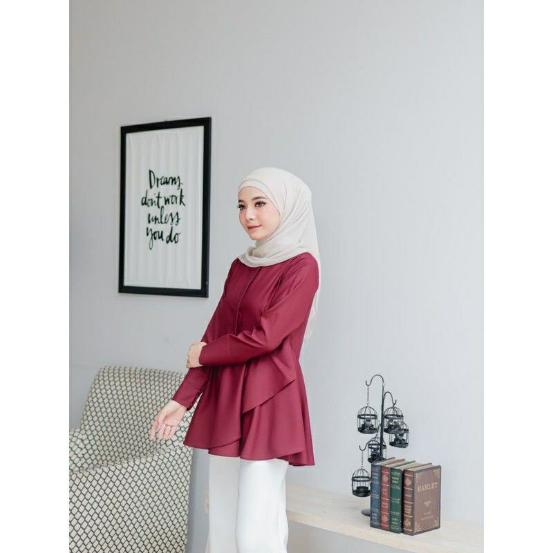 Salma Blouse Wanita Hijab/salma blouse stylish hijab