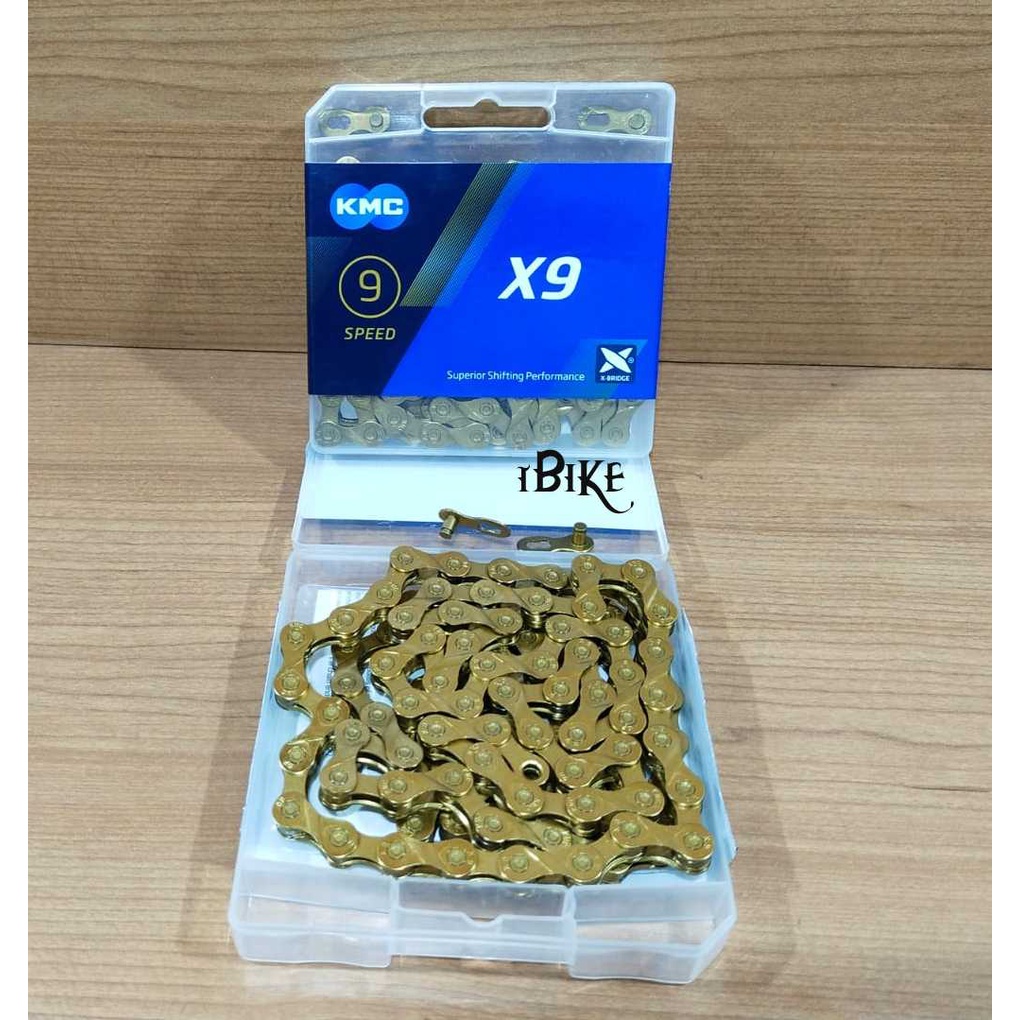 Rantai Chain X9 9 Speed Gold