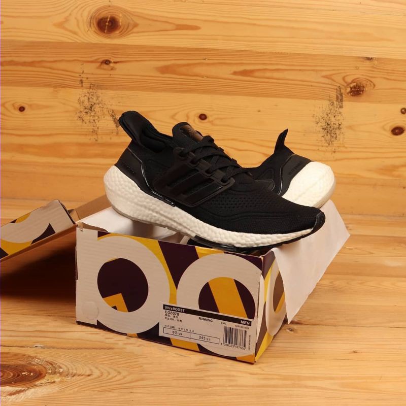 ultra boost white core black