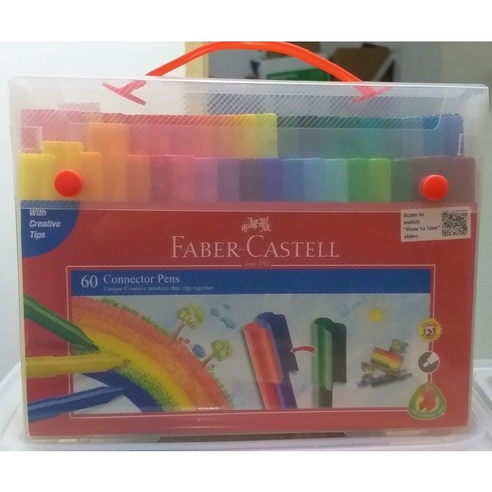 

Nikmati Faber Castell 60 Connector Pens 155071 / Spidol Warna Diskon
