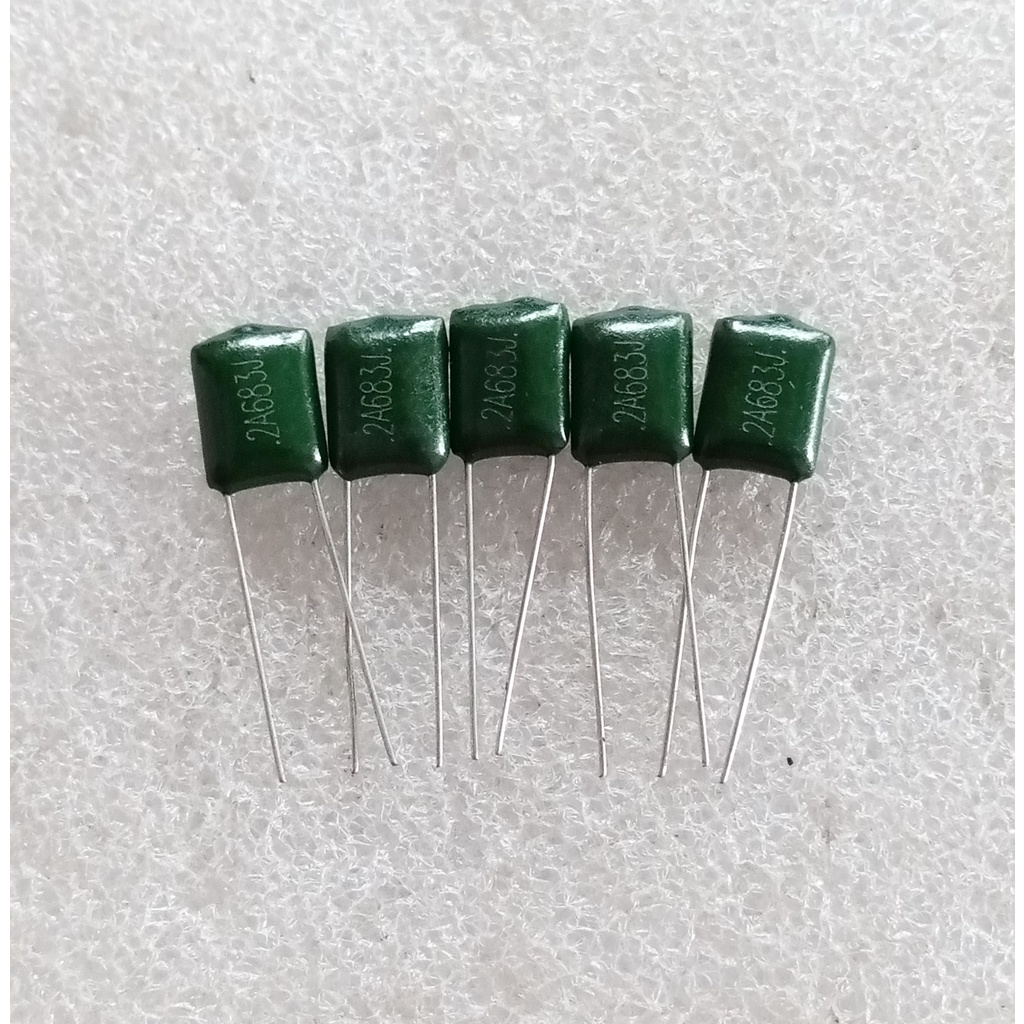 Capacitor Polyester Film 68nf Mylar 683 5pcs