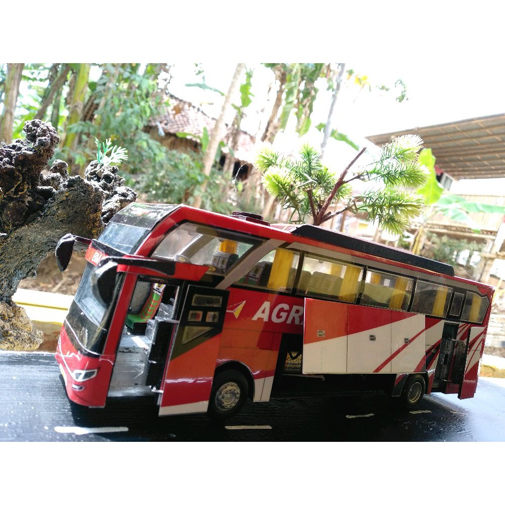 Miniatur Bus Agra Mas | Miniatur Bus Full Spek | Miniatur Bus Indonesia | Miniatur Bus Banjarnegara