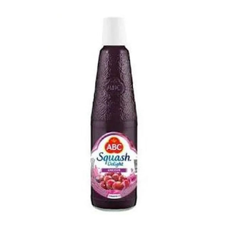 Abc Sirup Squash Delight Anggur 460Ml