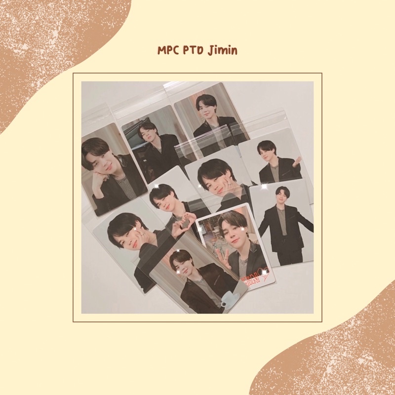 BTS Mini Photocard | MPC PTD Jimin
