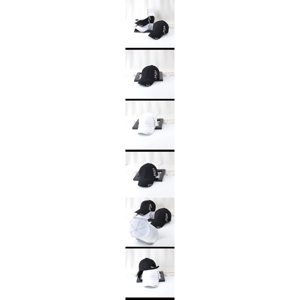 Visor cap: Topi Korea Cincin Logam Besi Topi Hoop Untuk Pria Topi Baseball Rantai Yang Dapat Disesuaikan Hip Hop Topi Peneduh Topi Topi Untuk Wanita Hadiah